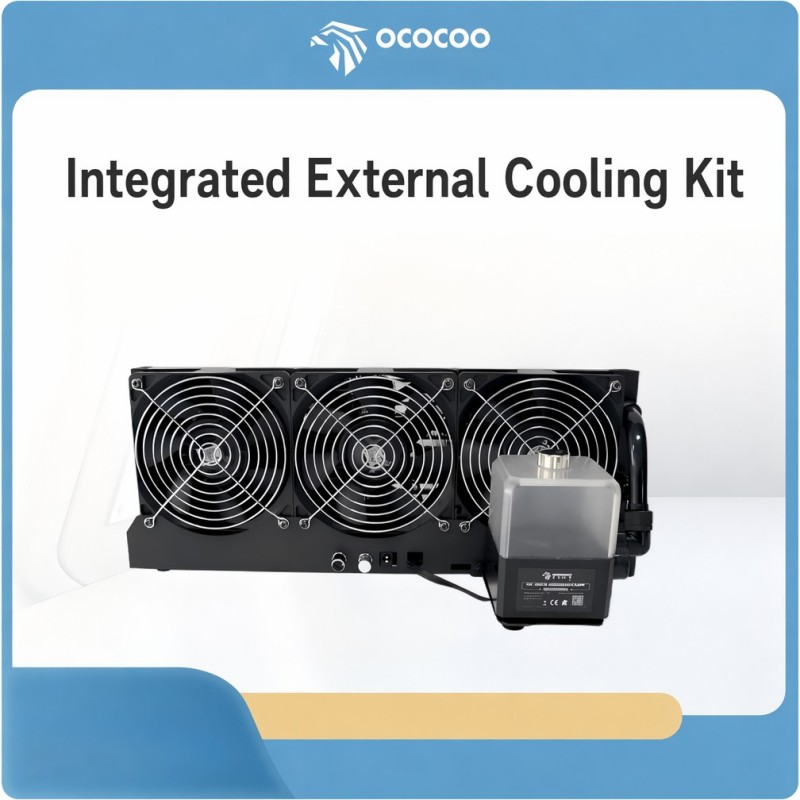 External Radiator Water Cooling Kit - OCOCOO Externes Wasserkühlungs-Kit 360 Radiator AI