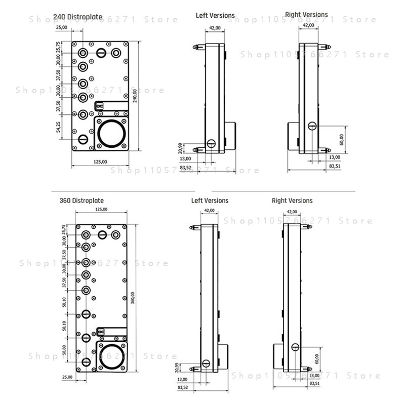 Alphacool Core Distro Plate 24 – Integrated Pump Reservoir Distro Plate Bewertung und Preis